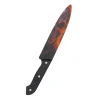 RUBIE'S Disfraces|Halloween*Cuchillo Skull Impreso - 30 cm