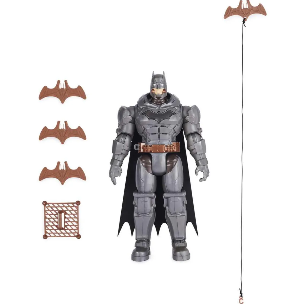 BATMAN Figuras De Acción*DC Cómics - - Figura articulada electrónica 30 cm con accesorios y sonidos ㅤ