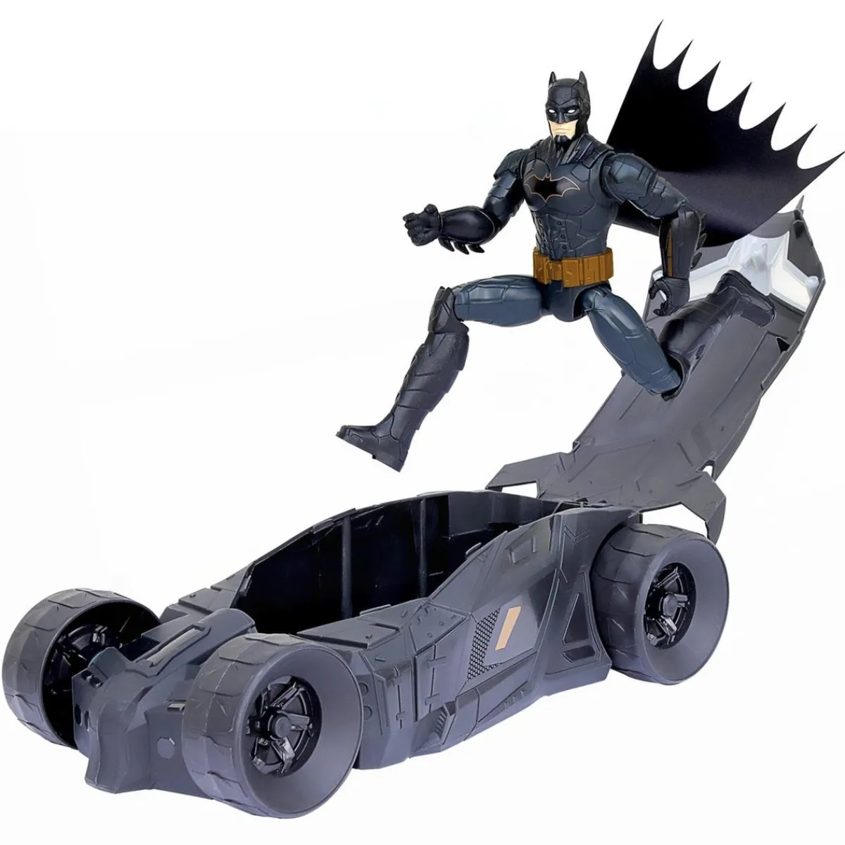 BATMAN Figuras De Acción*Dc comics - - Set Batimóvil y figura de acción de 30 cm ㅤ