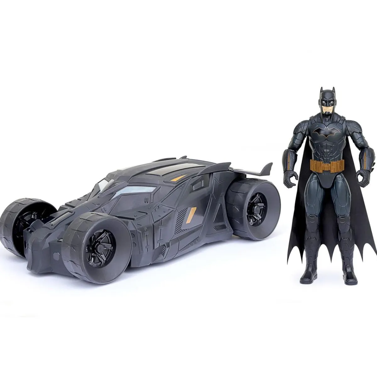 BATMAN Figuras De Acción*Dc comics - - Set Batimóvil y figura de acción de 30 cm ㅤ