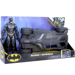 BATMAN Figuras De Acción*Dc comics - - Set Batimóvil y figura de acción de 30 cm ㅤ
