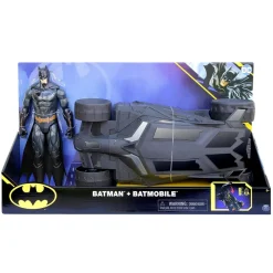 BATMAN Figuras De Acción*Dc comics - - Set Batimóvil y figura de acción de 30 cm ㅤ