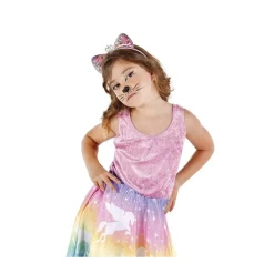 RUBIE'S Disfraces|Halloween*Diadema de gatita con coronita y corazones