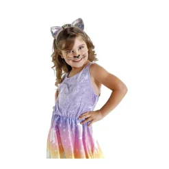 RUBIE'S Disfraces|Halloween*Diadema de gatita con coronita y estrellas