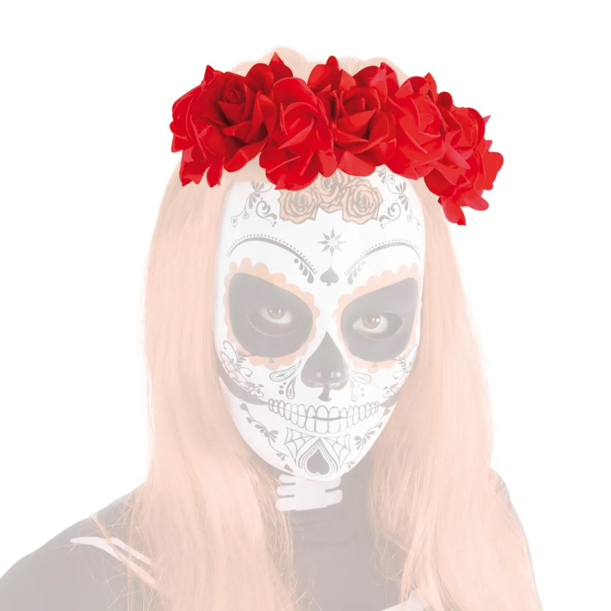 RUBIE'S Disfraces|Halloween*Diadema Katrina Rosas Rojas