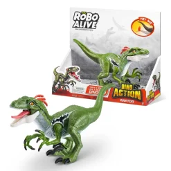 ZURU Figuras De Acción*Dino Action Velociraptor robo Alive - ㅤ