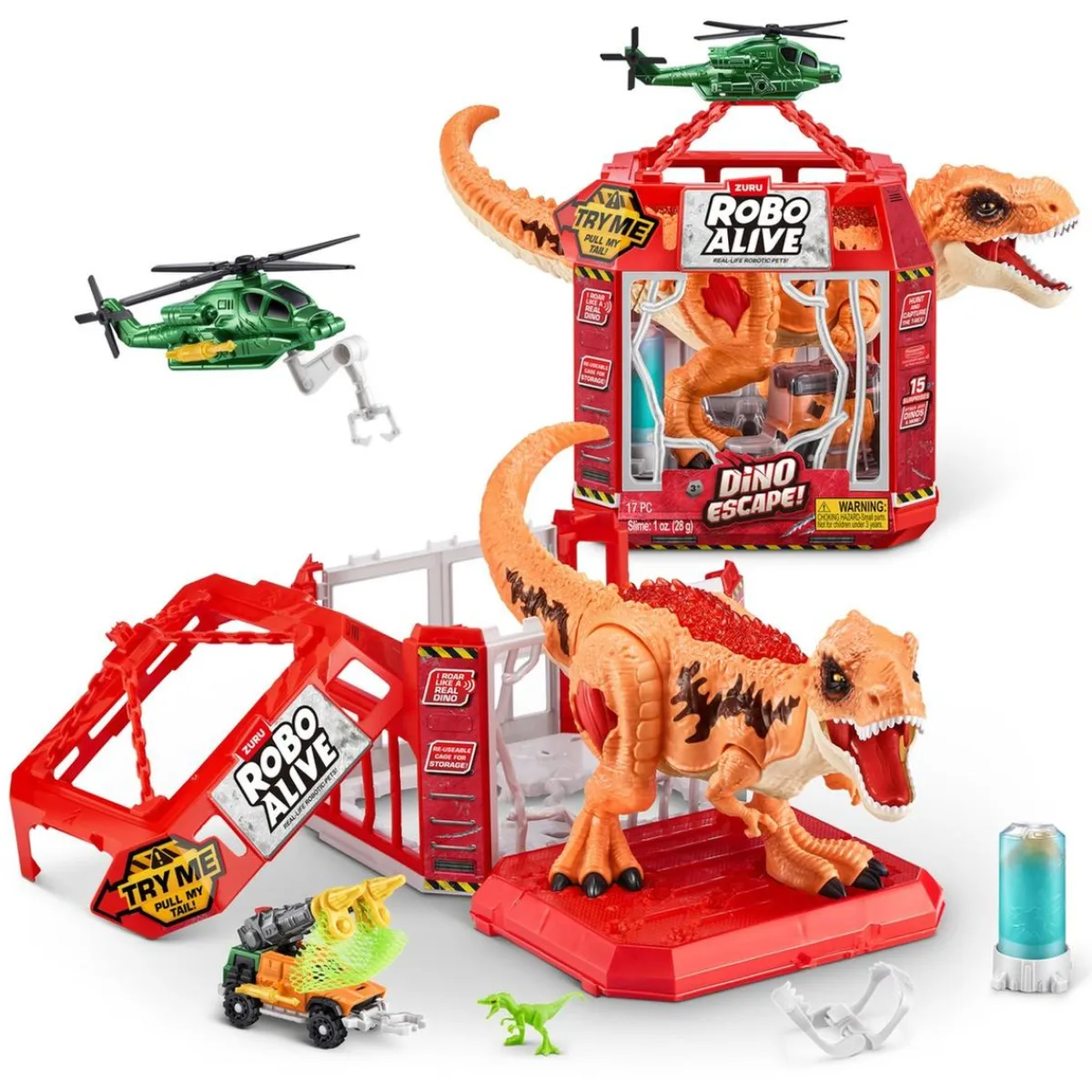 ROBO ALIVE Figuras De Acción*Dino Escape