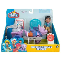 FAMOSA Coleccionables Y Mini Mundos*Dino Ranch - Vehiculo + Figura