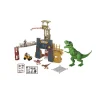 TRUE HEROES Figuras De Acción*Dino Valley - Fortaleza con torre y tiranosaurio