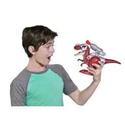 ZURU Figuras De Acción*Dino Wars T-Rex electrónico con movimiento y lanzador ㅤ