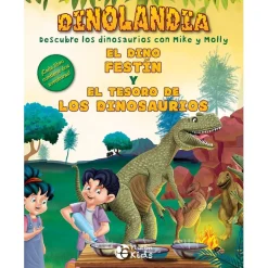 SPIN MASTER Juguetes Educativos Y Libros*Dinolandia - El dino festín y el tesoro de los dinosaurios