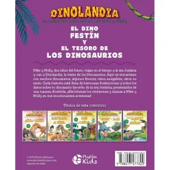SPIN MASTER Juguetes Educativos Y Libros*Dinolandia - El dino festín y el tesoro de los dinosaurios