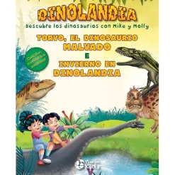 SPIN MASTER Juguetes Educativos Y Libros*Dinolandia - Torvo, el dinosaurio malvado e Invierno en Dinolandia