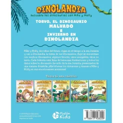 SPIN MASTER Juguetes Educativos Y Libros*Dinolandia - Torvo, el dinosaurio malvado e Invierno en Dinolandia
