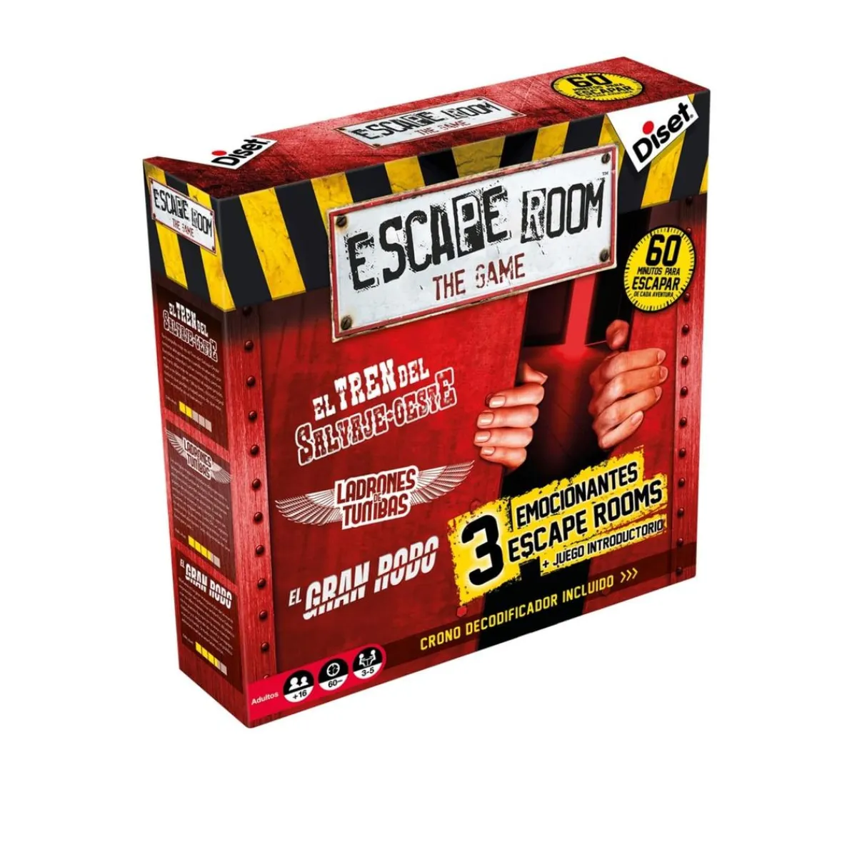 JUGATOYS Friki Zone|Juegos Y Puzzles*Diset - Escape Room - Juego de mesa