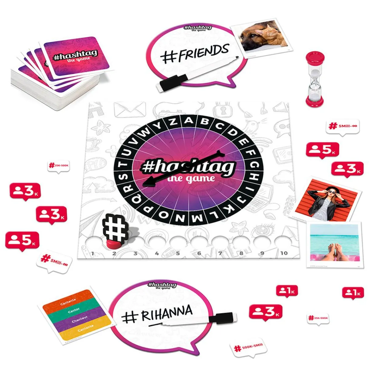 EFEM ESPANA INC Y CIA Juegos Y Puzzles|Friki Zone*Diset - Hashtag el Juego