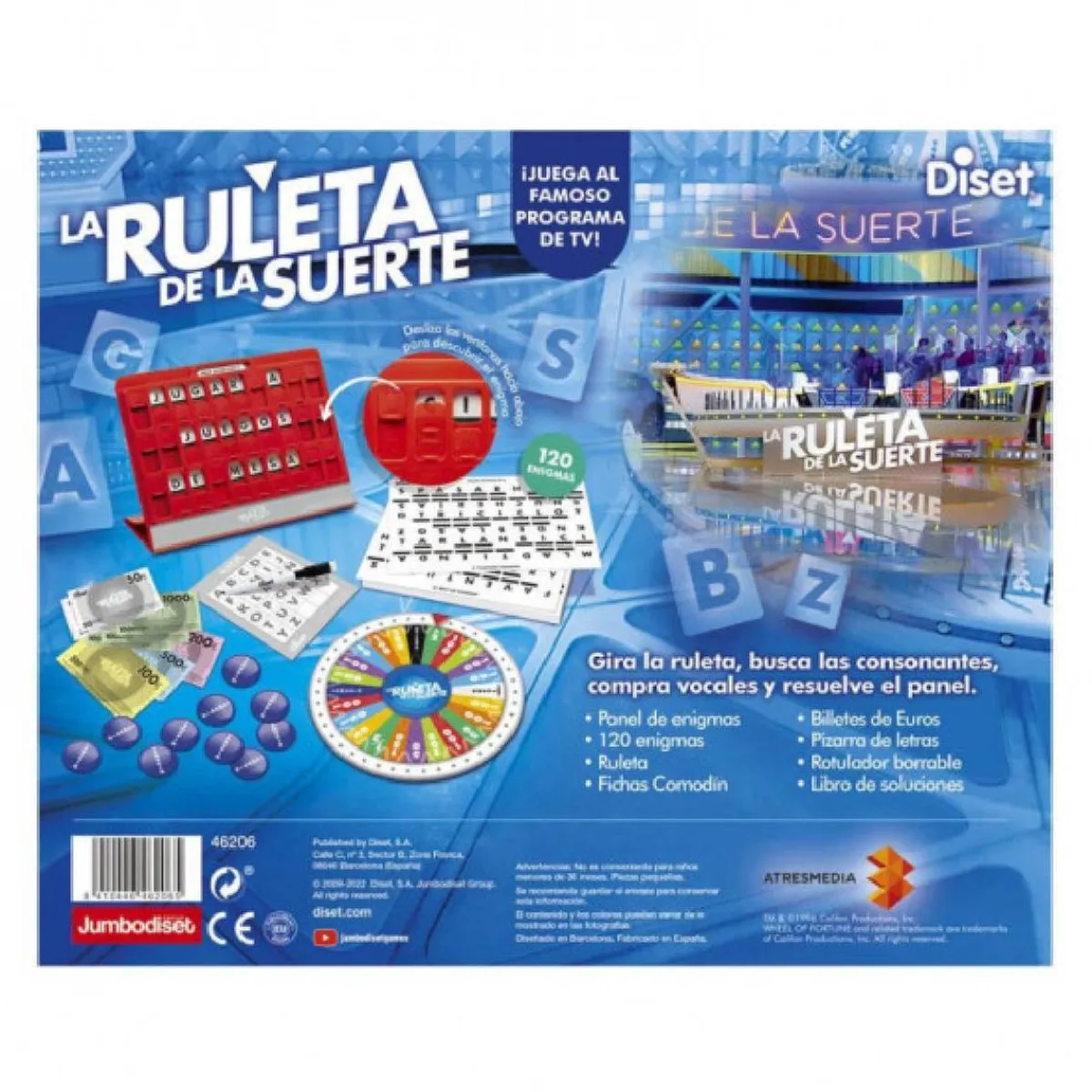 DISET Friki Zone|Juegos Y Puzzles*- La ruleta de la suerte - Juego de mesa