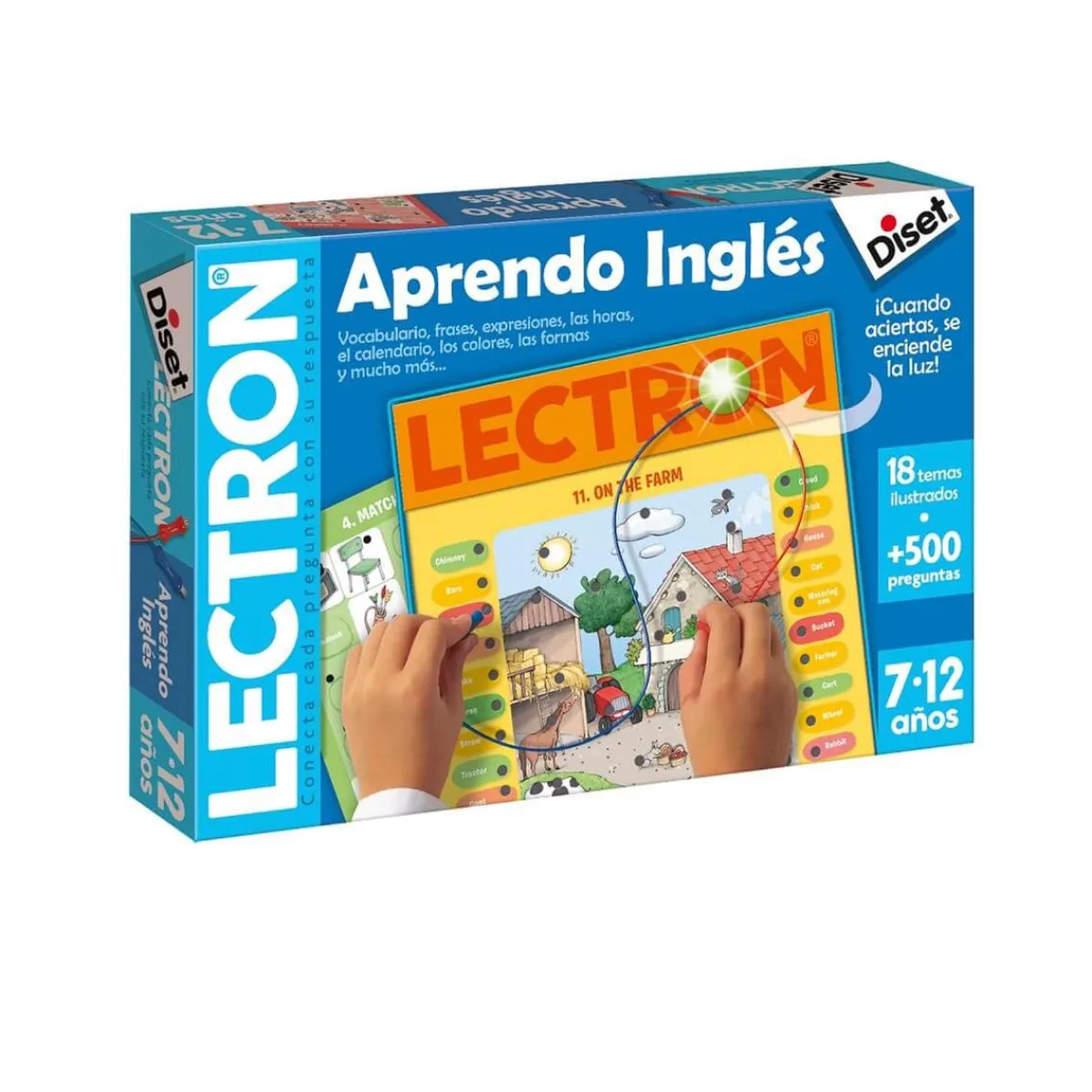 DISET Juguetes Educativos Y Libros|Juegos Y Puzzles*- Lectron Aprendo Inglés