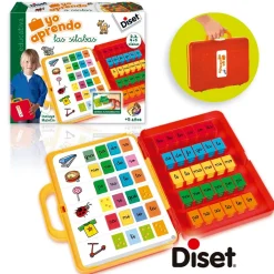 DISET Juguetes Educativos Y Libros|Juegos Y Puzzles*- Yo Aprendo las Sílabas
