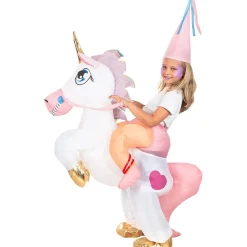 Funidelia Disfraces|Halloween*Disfraz a hombros de unicornio hinchable para niños Talla única