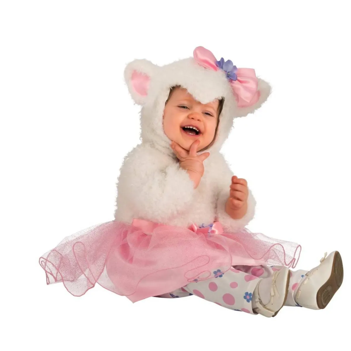 RUBIE'S Disfraces|Halloween*Disfraz bebé - Corderita 18-24 meses