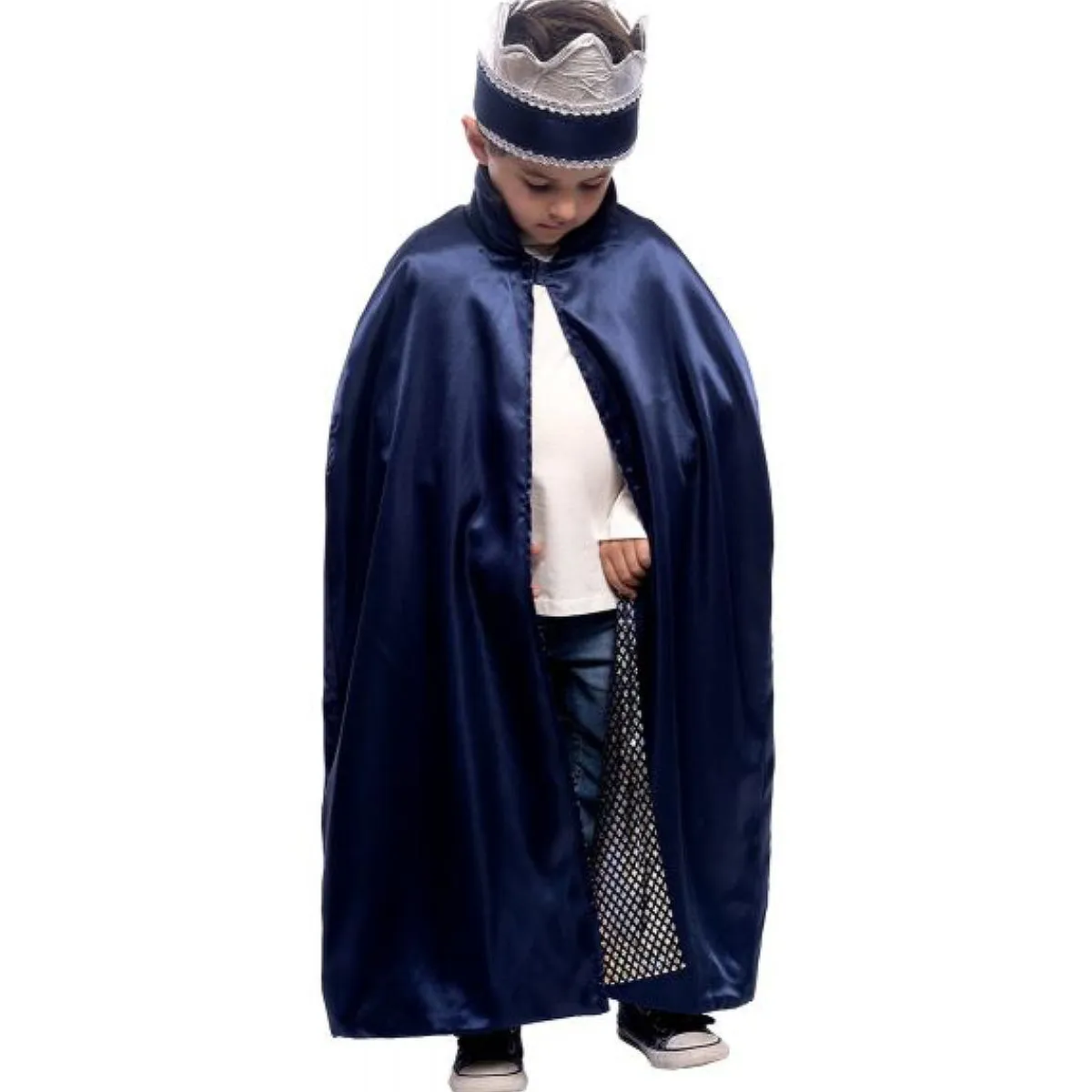 RUBIE'S Disfraces|Halloween*Disfraz Capa y Corona Medieval