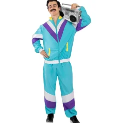 Funidelia Disfraces|Halloween*Disfraz chándal de los Años 80 para adulto XXL