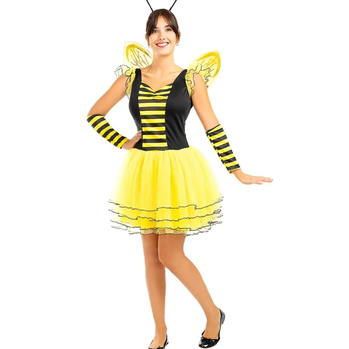 Funidelia Disfraces|Halloween*Disfraz de abeja para mujer XL