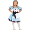 Funidelia Disfraces|Halloween*Disfraz de Alicia Deluxe para niña 7-9 años