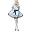 Funidelia Disfraces|Halloween*Disfraz de Alicia Deluxe para mujer L