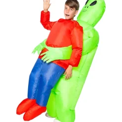 Funidelia Disfraces|Halloween*Disfraz de alienígena hinchable para niños