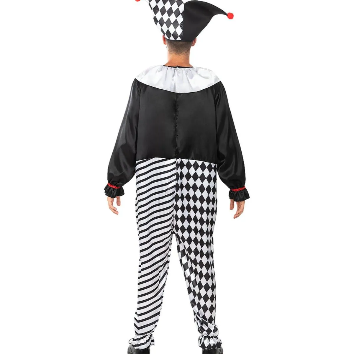 Funidelia Disfraces|Halloween*Disfraz de arlequín para hombre XXL