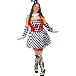 Funidelia Disfraces|Halloween*Disfraz de Arlequín para mujer XXL