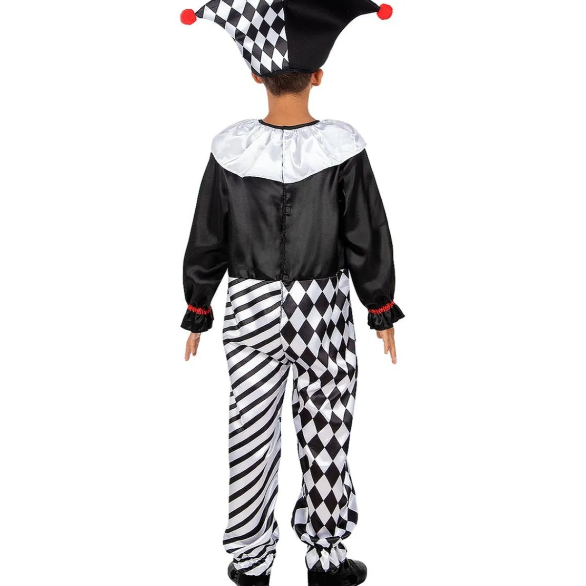 Funidelia Disfraces|Halloween*Disfraz de arlequín para niño 5-6 años