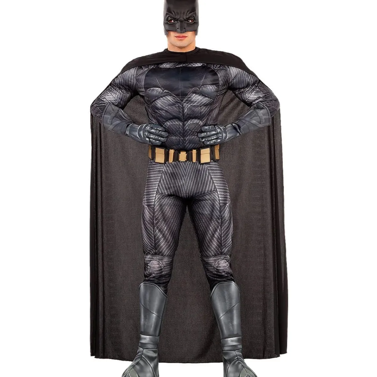 Funidelia Disfraces|Halloween*Disfraz de Batman Liga de la Justicia XL