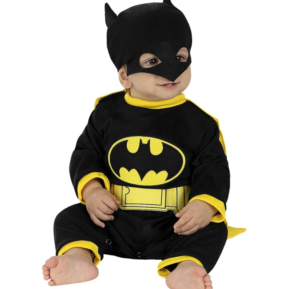 Funidelia Halloween|Disfraces*Disfraz de Batman para bebé 0-6 meses