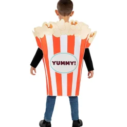 Funidelia Disfraces|Halloween*Disfraz de bolsa de palomitas para niños 3-6 años