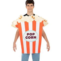 Funidelia Halloween|Disfraces*Disfraz de bolsa de palomitas para adulto Talla única