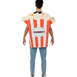Funidelia Halloween|Disfraces*Disfraz de bolsa de palomitas para adulto Talla única