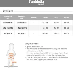 Funidelia Disfraces|Halloween*Disfraz de Calabaza para Bebé (69-80 cm)