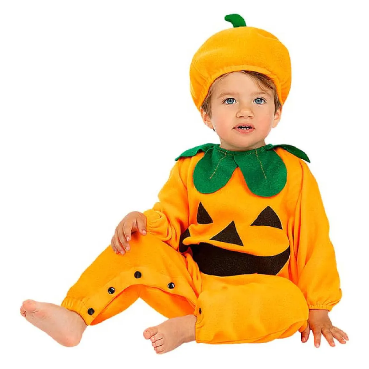 Funidelia Disfraces|Halloween*Disfraz de Calabaza para Bebé (50-68 cm)