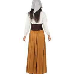 Funidelia Disfraces|Halloween*Disfraz de campesina medieval para mujer XL
