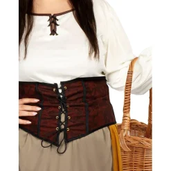 Funidelia Disfraces|Halloween*Disfraz de campesina medieval para mujer XL
