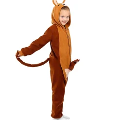 Funidelia Halloween|Disfraces*Disfraz de canguro onesie para niños 5-6 años