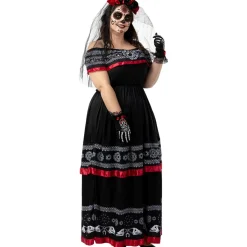 Funidelia Disfraces|Halloween*Disfraz de Catrina mujer XL