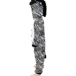 Funidelia Halloween|Disfraces*Disfraz de cebra onesie para niños 7-9 años