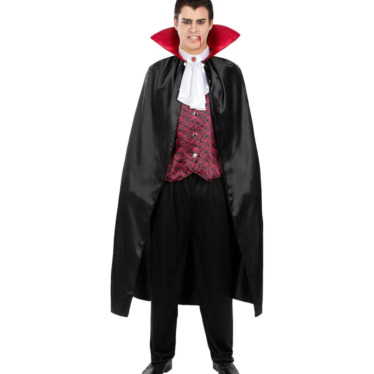 Funidelia Disfraces|Halloween*Disfraz de Conde Drácula hombre XXL