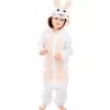 Funidelia Halloween|Disfraces*Disfraz de conejo onesie para niños 10-12 años