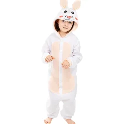 Funidelia Halloween|Disfraces*Disfraz de conejo onesie para niños 10-12 años