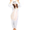 Funidelia Halloween|Disfraces*Disfraz de conejo onesie para adulto L-XL